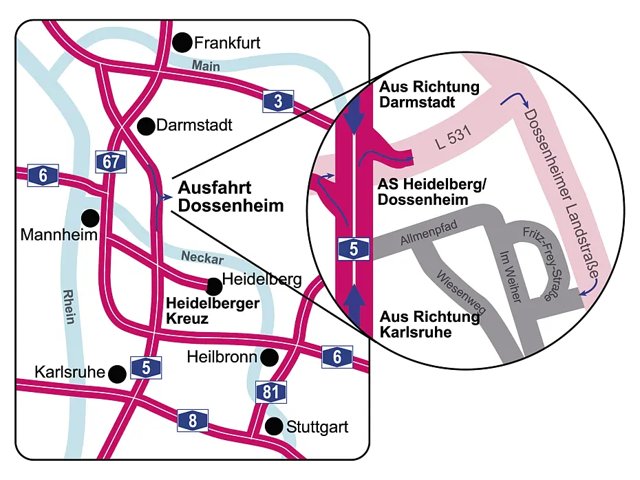 Anfahrtskizze